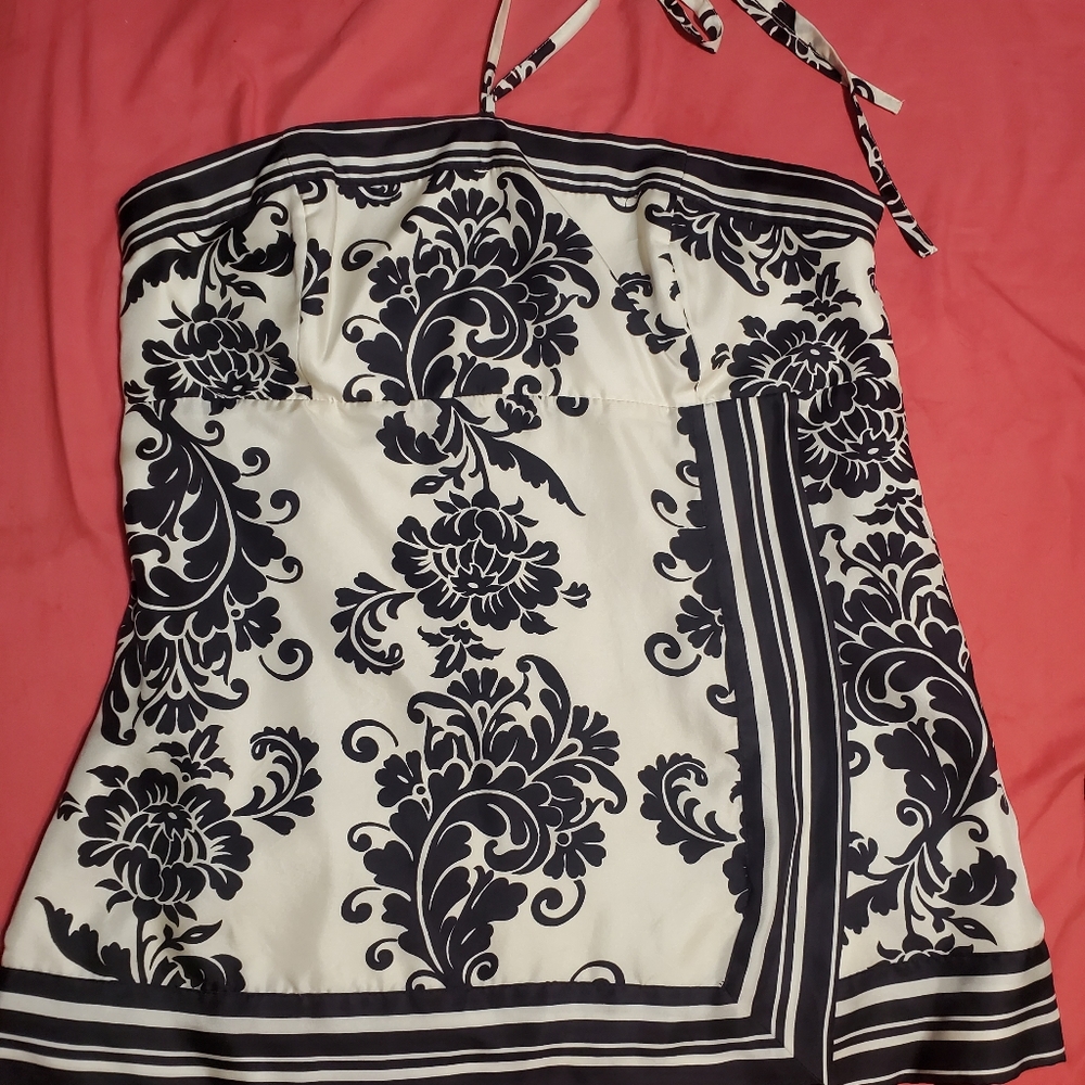 White House Black Market Silk Top